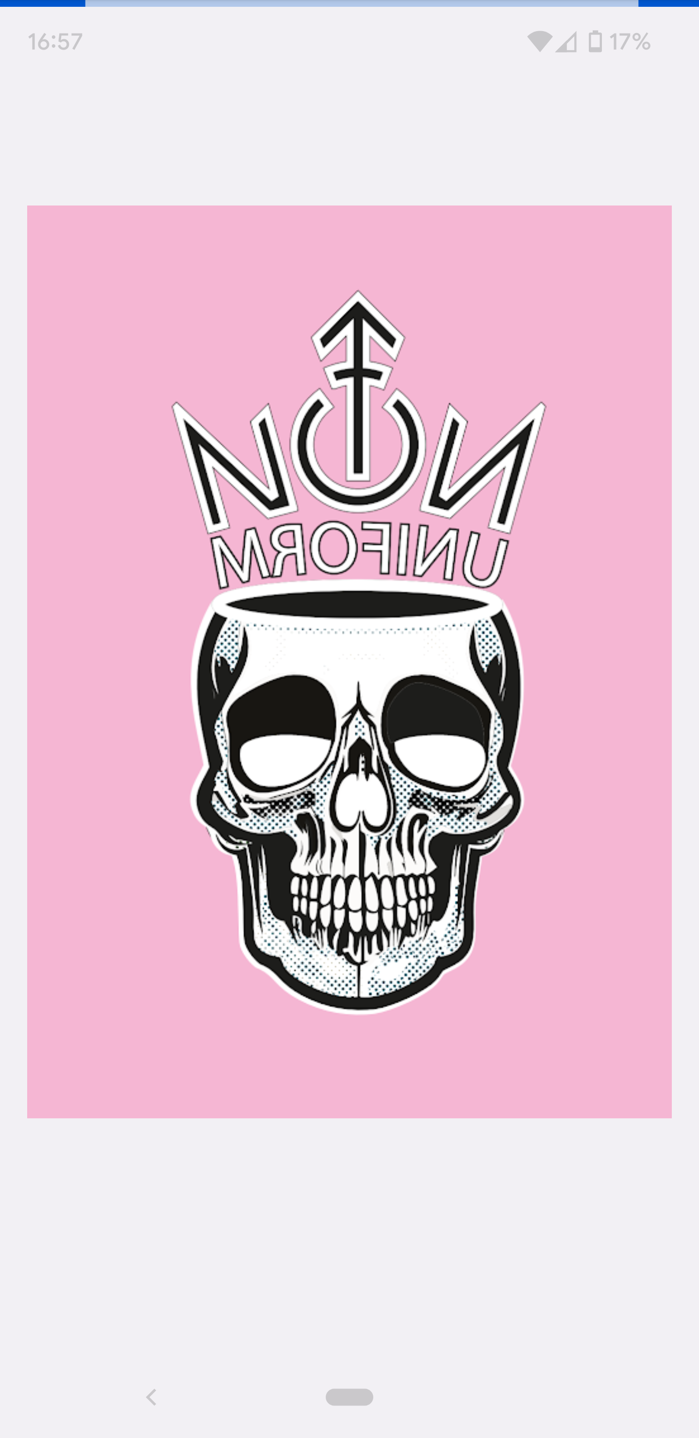 NON UNIFORM CROWN WITH SKULL