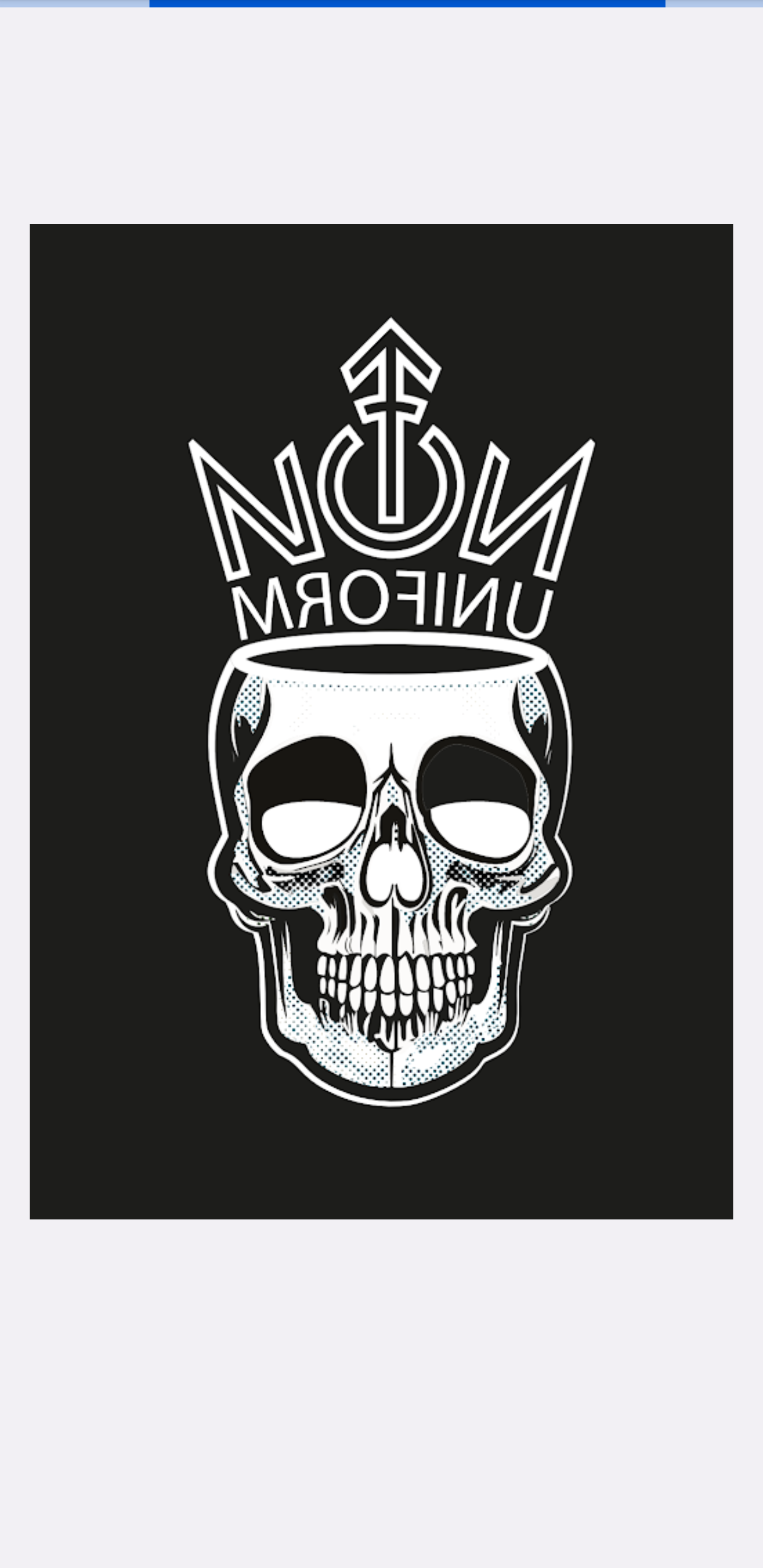 NON UNIFORM CROWN WITH SKULL